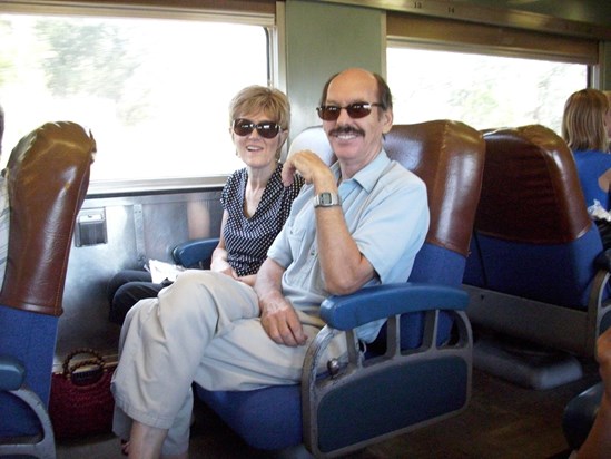 Mona and Ron took our family on the Austin Steam Train a few years ago (Cedar Park, TX).