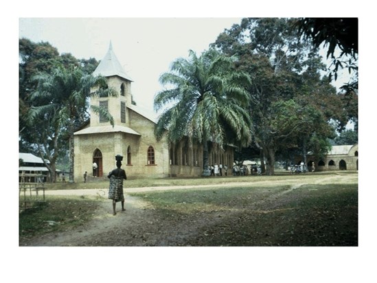 Church @ Vanga sur Kwilu, Congo, circa 1964