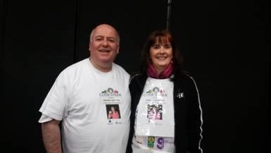 Ralph and Shona completed the ClydeStride Walk on 10th May 2014. Well done.