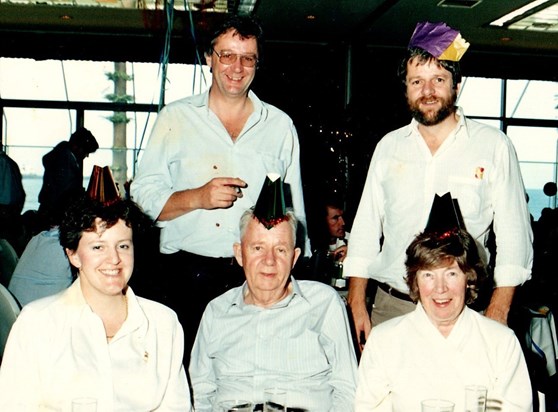 Sydney, Aust, Christmas 1987 with the Smith family