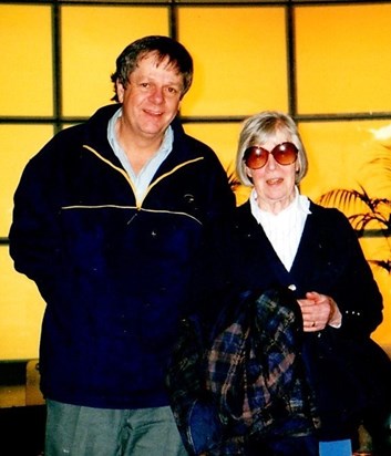 In Sydney with David, 2000