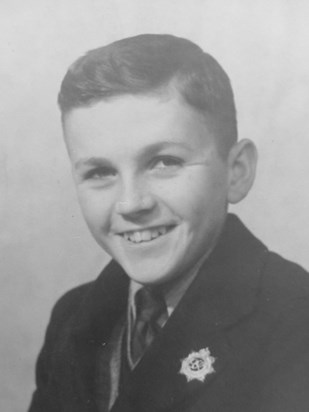 Tony aged 12 in November 1944