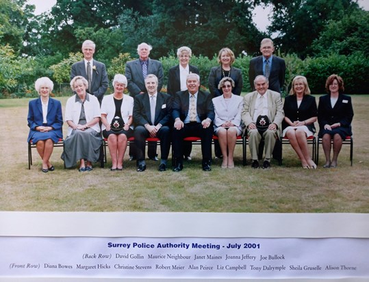 Surrey Police Authority - July 2001
