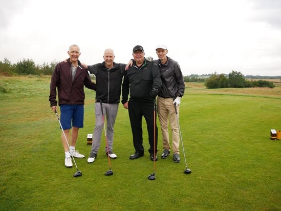 Our last game of golf in aid of St Michaels Hospice