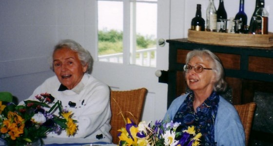 Bert's wife Am with Bill's Sister Helen