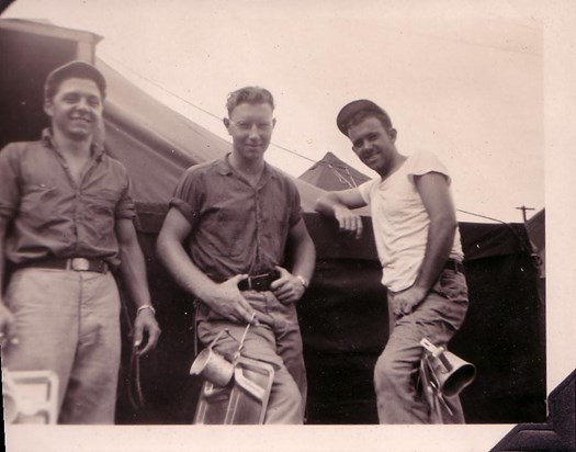 Hmmm... Bill is in the middle in this one. Navy ~1945