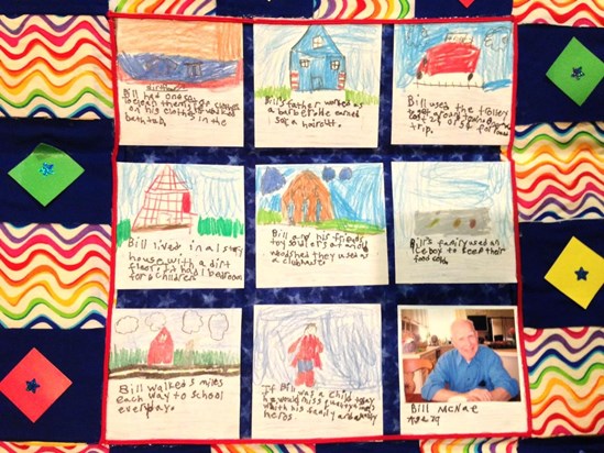 Colin-Schriever-3rd-grade-art-project (after interviewing Bill about his life)