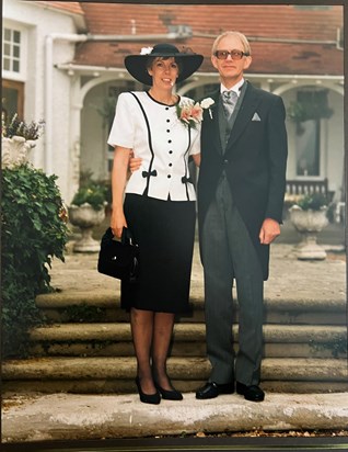 At Sean and Ann’s wedding. 1991