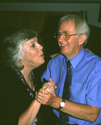 First Dance - at their Ruby Wedding - August 2003