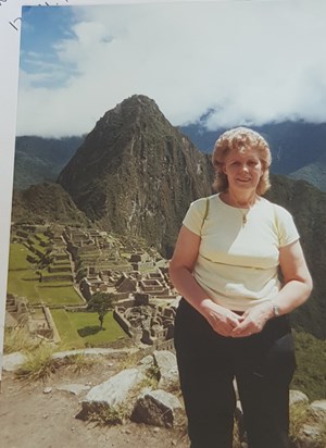 Machu Picchu, one of her favourite places that she visited
