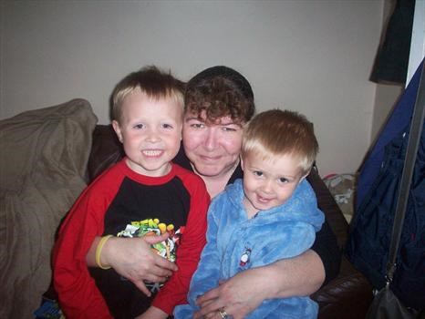 my nana and big cousins connor and caiden xx