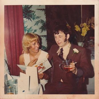 Wedding reception 2nd September 1972