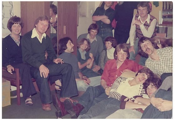 Summer '77 - the last party in Kew Bridge Ct. Bob, thanks for the memories RIP T&G