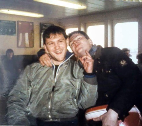 Lee & Paul Morson, ferry to I.O.W