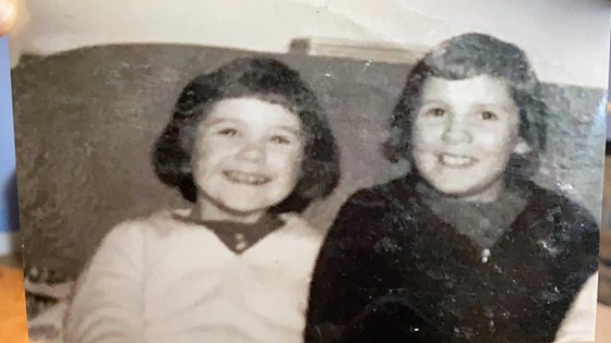 Lyn and Sue before hairdressers were open :)