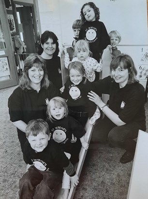 After our 1st Outstanding Ofsted Inspection January 1998 at St. Wilfrids Early Years Centre. 