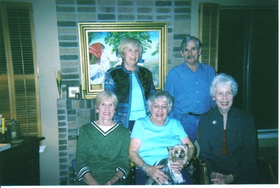 Oct. 2006 at Shirley's home in Lewisville TX--last time the 5 siblings were together