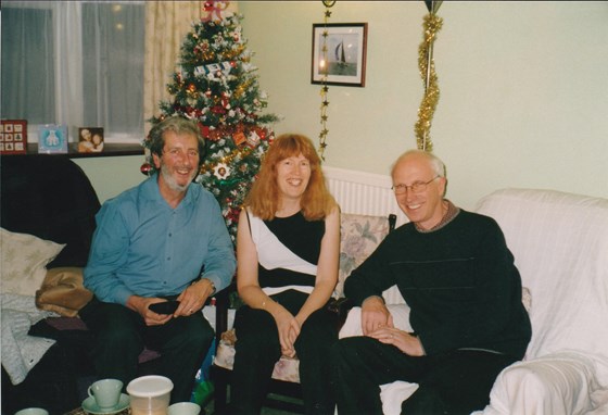 Colin with Brenda & John