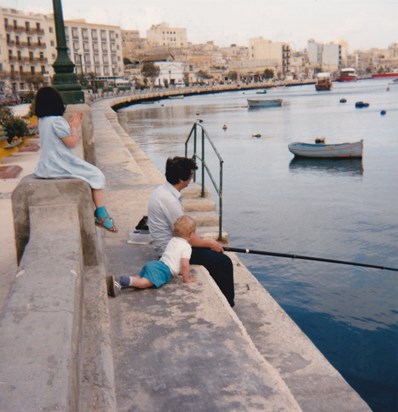 Fishing in Malta with Caroline & Tim