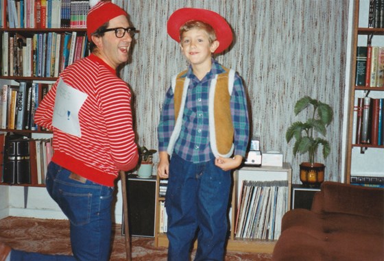 Where's Wally? Dressing Up. Tim as Woody
