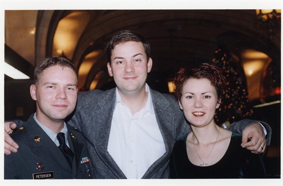 Mike, Don and Nora Christmas 2003