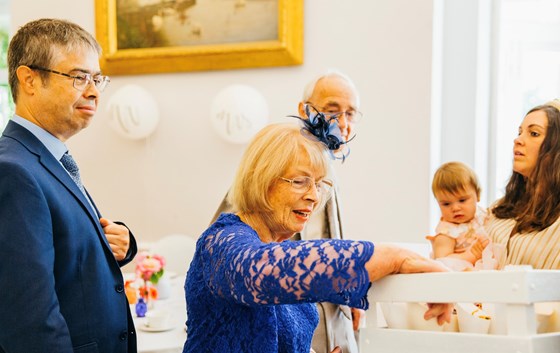 At her Grandson’s wedding