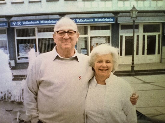 Cliff and Jean on Holiday in Germany