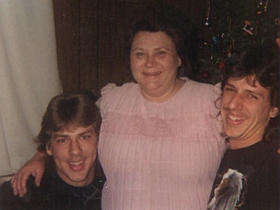 Chris, Momma & Dave