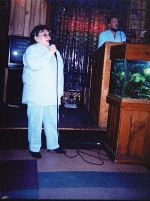 Singing Karaoke At The Borderline
