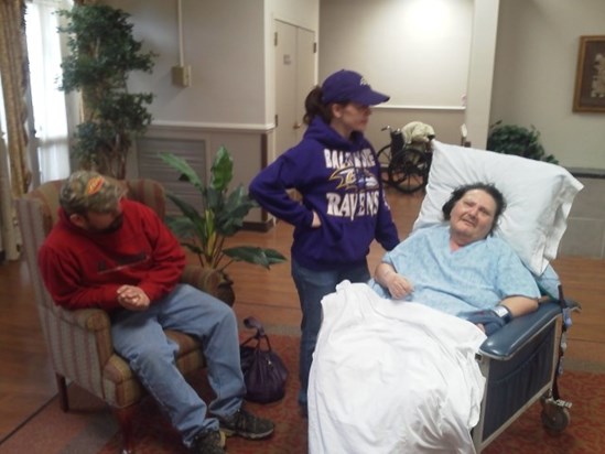Visiting With Brian & Steph At Nursing Home (February 2012)