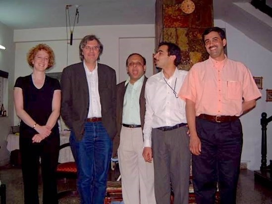 Conclave 2004 Jo Ash Sachin at my Home