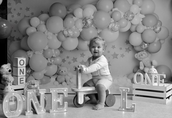 Your grandson Luca on his 1st Birthday