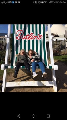 Butlins I love you nan xxxx