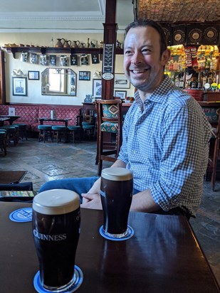 Always in for a Guinness! 