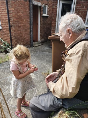 Grandad and Sofia ❤️