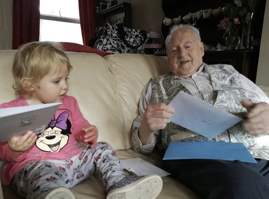 Grandad and Sofia ❤️