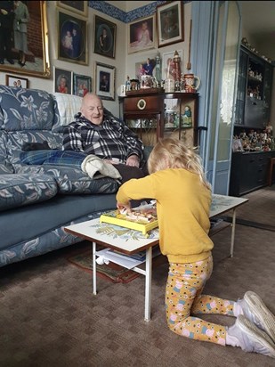 Grandad and Sofia ❤️