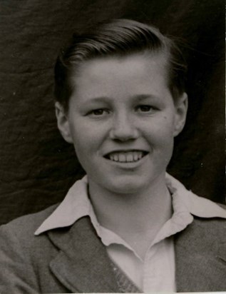 Fred as a young lad!
