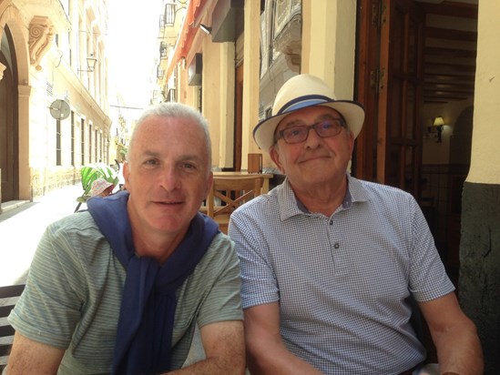Bob & John in Spain (another holiday !)