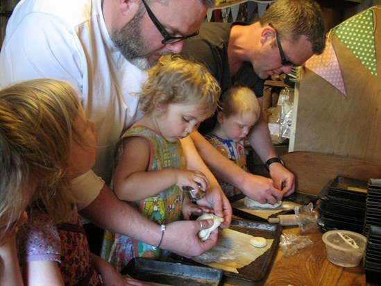 Baking bread in a Norfolk windmill xxxx