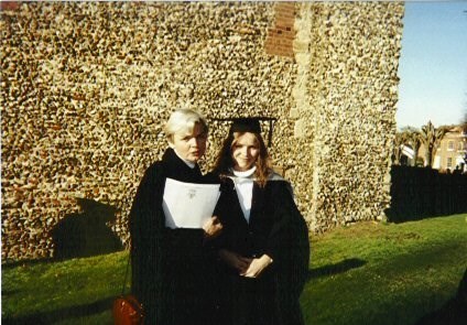Me and Mum at graduation