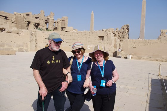Trio in Egypt