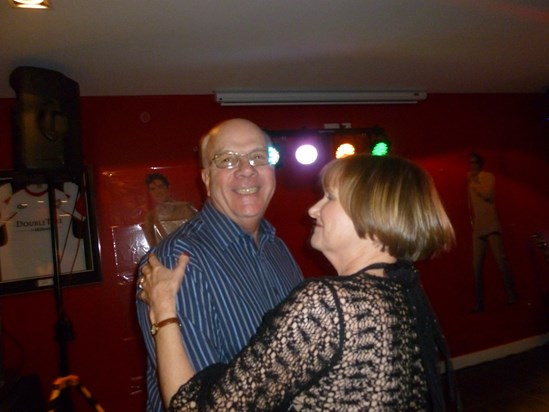 Dad dancing at my wedding party