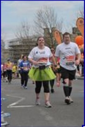 Claire Hart 2013 London Marathon in Memory of Adele