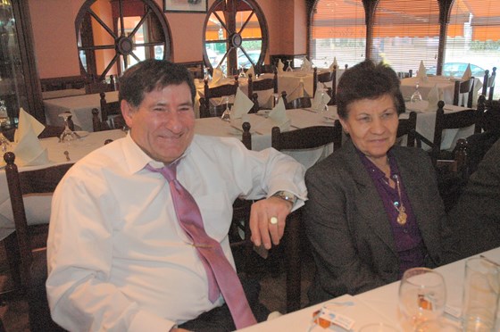 Dad and mum together in La Rueda in Chelsea - London in 2010