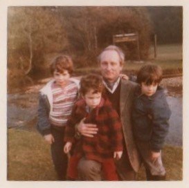 1972 - Our first family camping trip - Aldridge Hill, New Forest ... “the wrong side of the stream”.