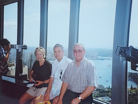 Len with Ted & Diane