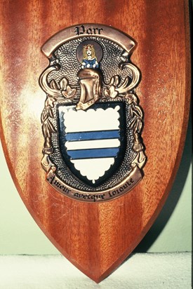 the parr coat of arms