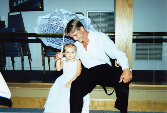 Troy with his sweet little girl