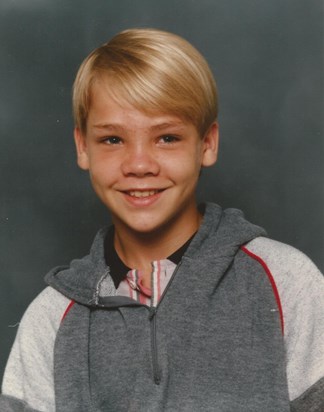 Troy as a youngster